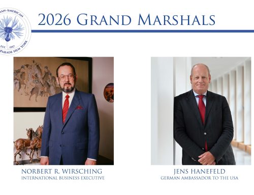 Meet the 2026 Grand Marshals of the German-American Steuben Parade